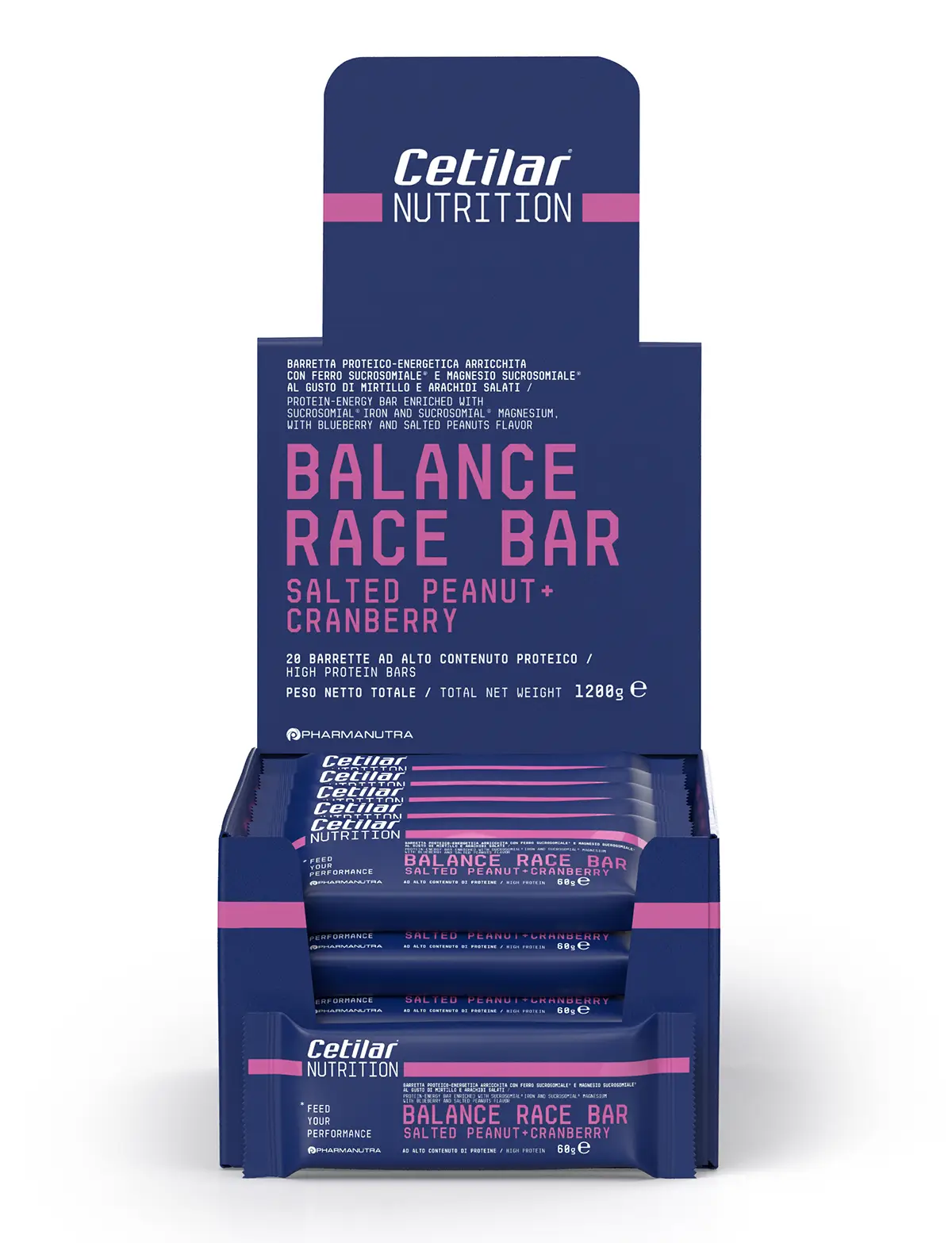 Balance Race Bar Salted Peanut+Cranberry