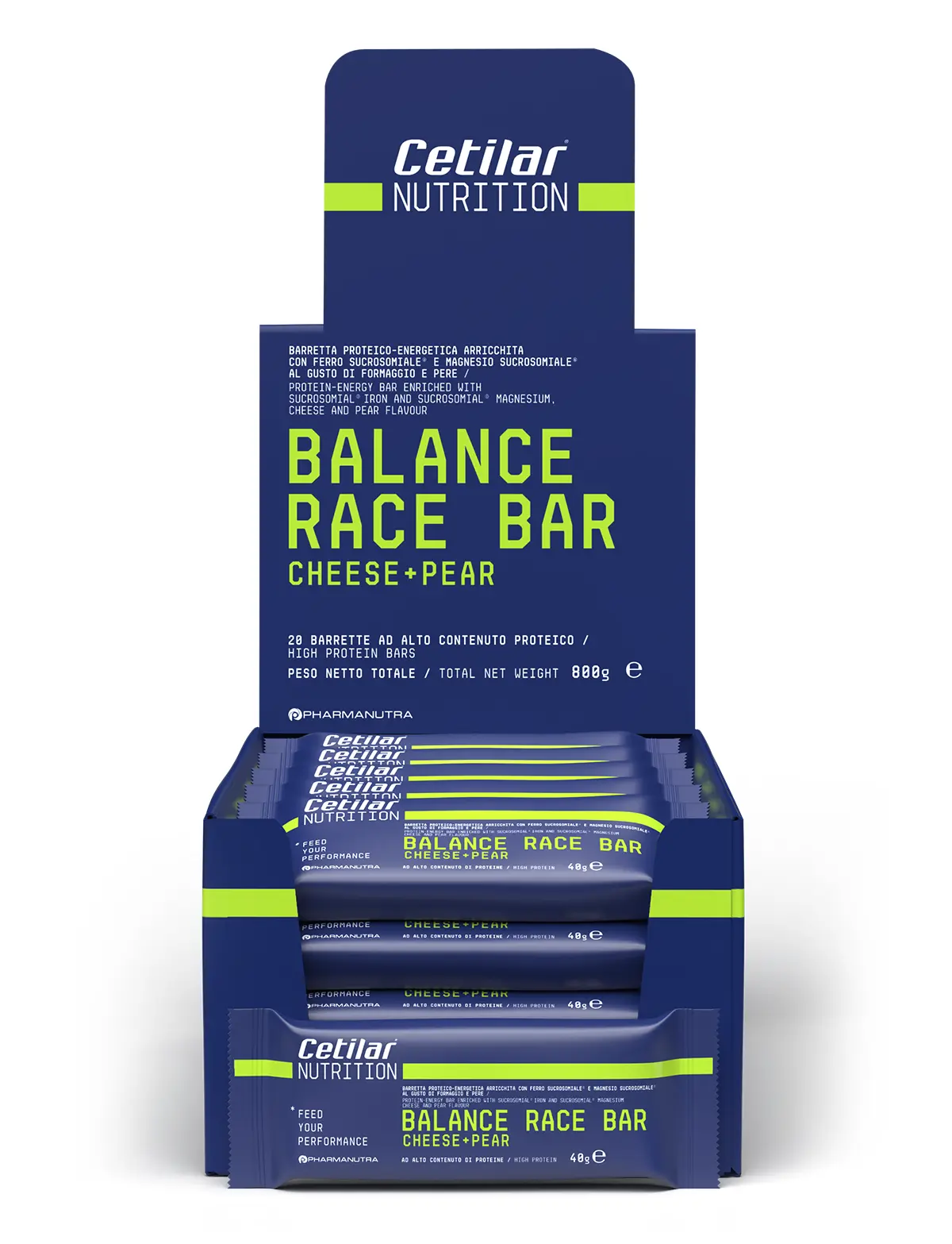 Balance Race Bar Cheese+Pear